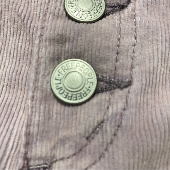 We The Free Lilic Sun Chaser High Rise Button Fly Corduroys Size 31 NWOT - Picture 9 of 15